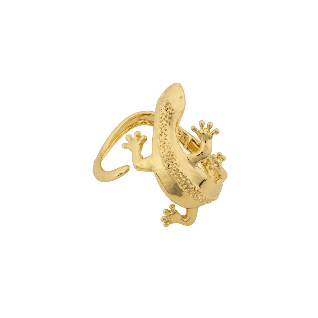 Gecko brass cuff bracelet - Bernard Delettrez | bracelets