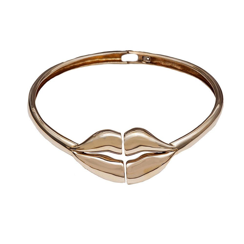 Big mouth brass necklace - Bernard Delettrez | necklaces