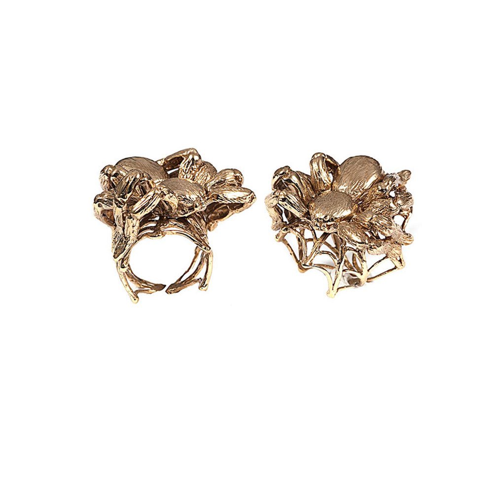 Bronze spider ring - Bernard Delettrez |