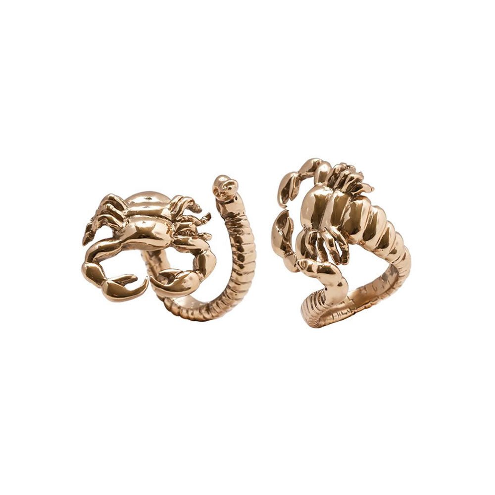 Bronzo scorpio open ring - Bernard Delettrez | rings