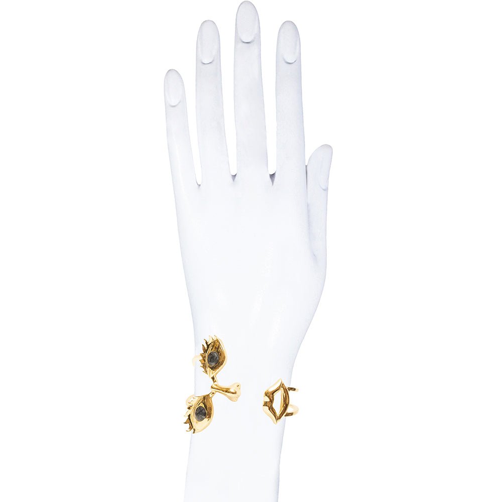 Osvaldo bronze bracelet - Bernard Delettrez | bracelets