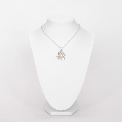 Silver chain necklace with crab and pearl - Bernard Delettrez | necklaces